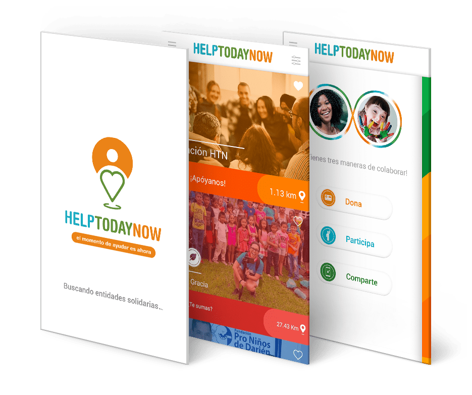 Red social solidaria Help Today Now